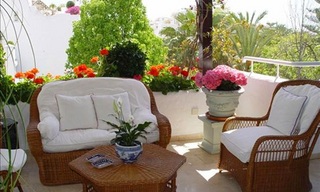 Penthouse - duplex à vendre dans une urbanisation privée en première ligne de plage sur la Mille d' Or à Marbella 3