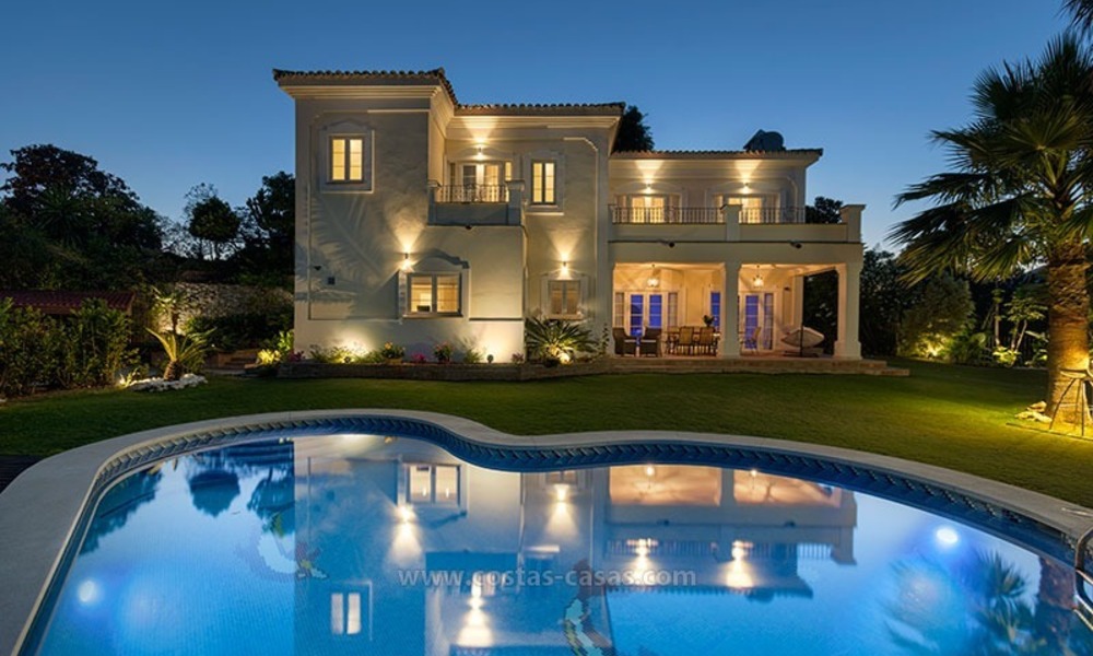 A vendre: première ligne de luxe villa de golf à Marbella 2161
