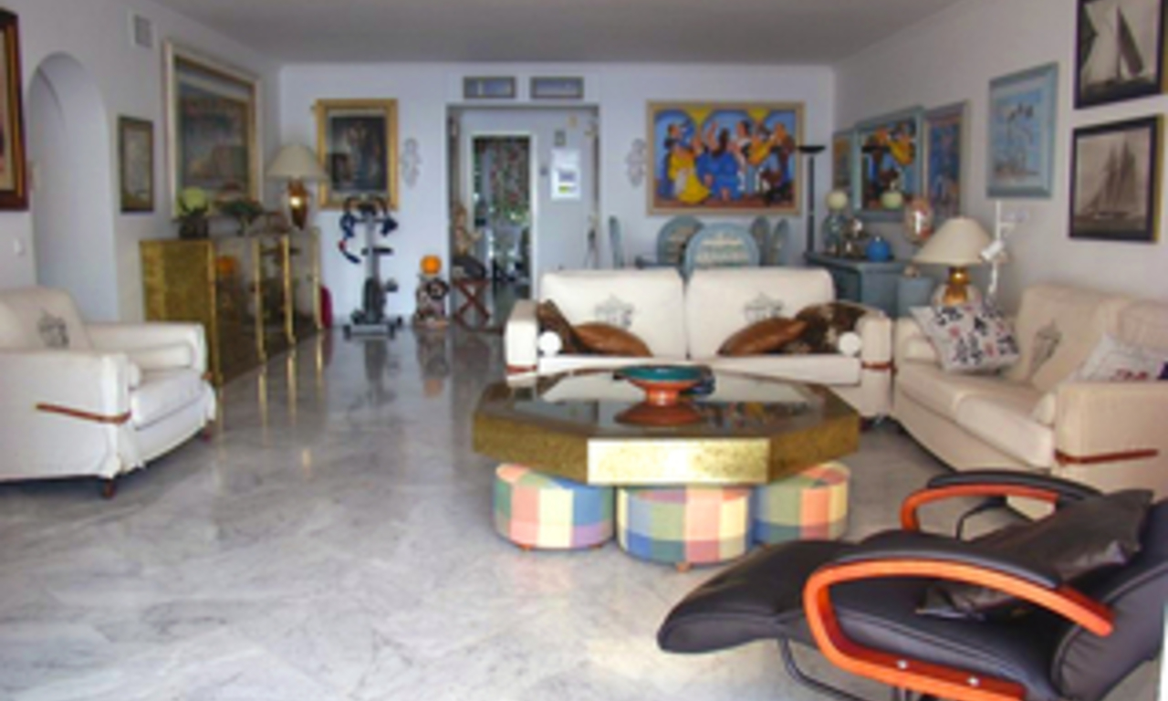 Appartement en première ligne de plage à vendre à Puente Romano, Mille d' Or, Marbella 4