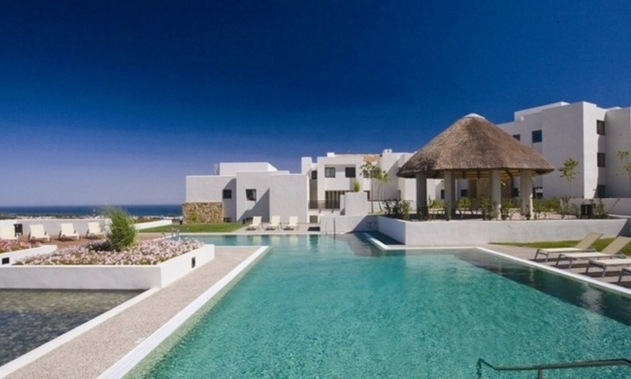 Appartements modernes à vendre dans un complexe en première ligne de Golf à Marbella - Benahavis 7