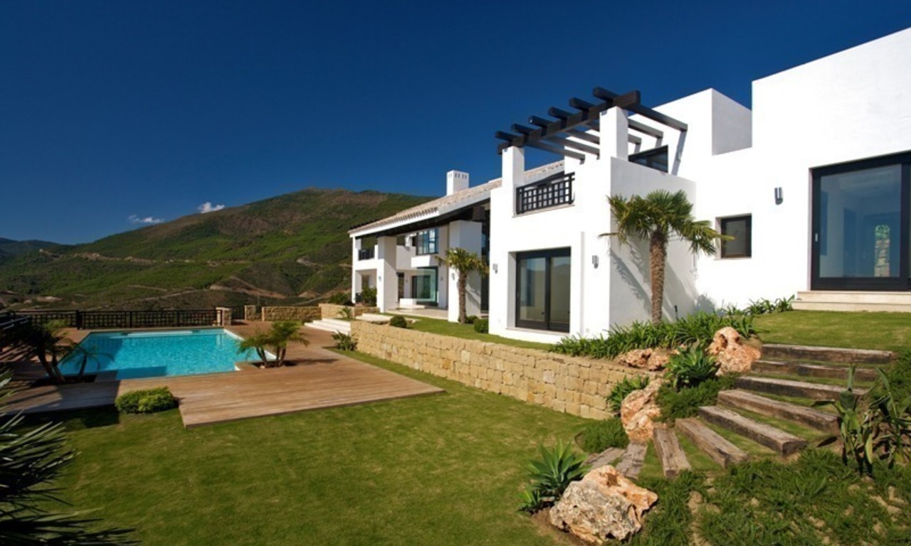 Nouvelle villa de style moderne à vendre, complexe de golf exclusif, Benahavis - Marbella 1