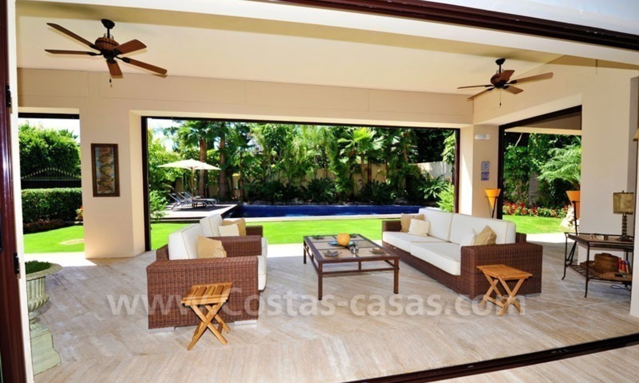 Villa exclusive à vendre, près de la plage sur la Mille d' Or à Marbella 5