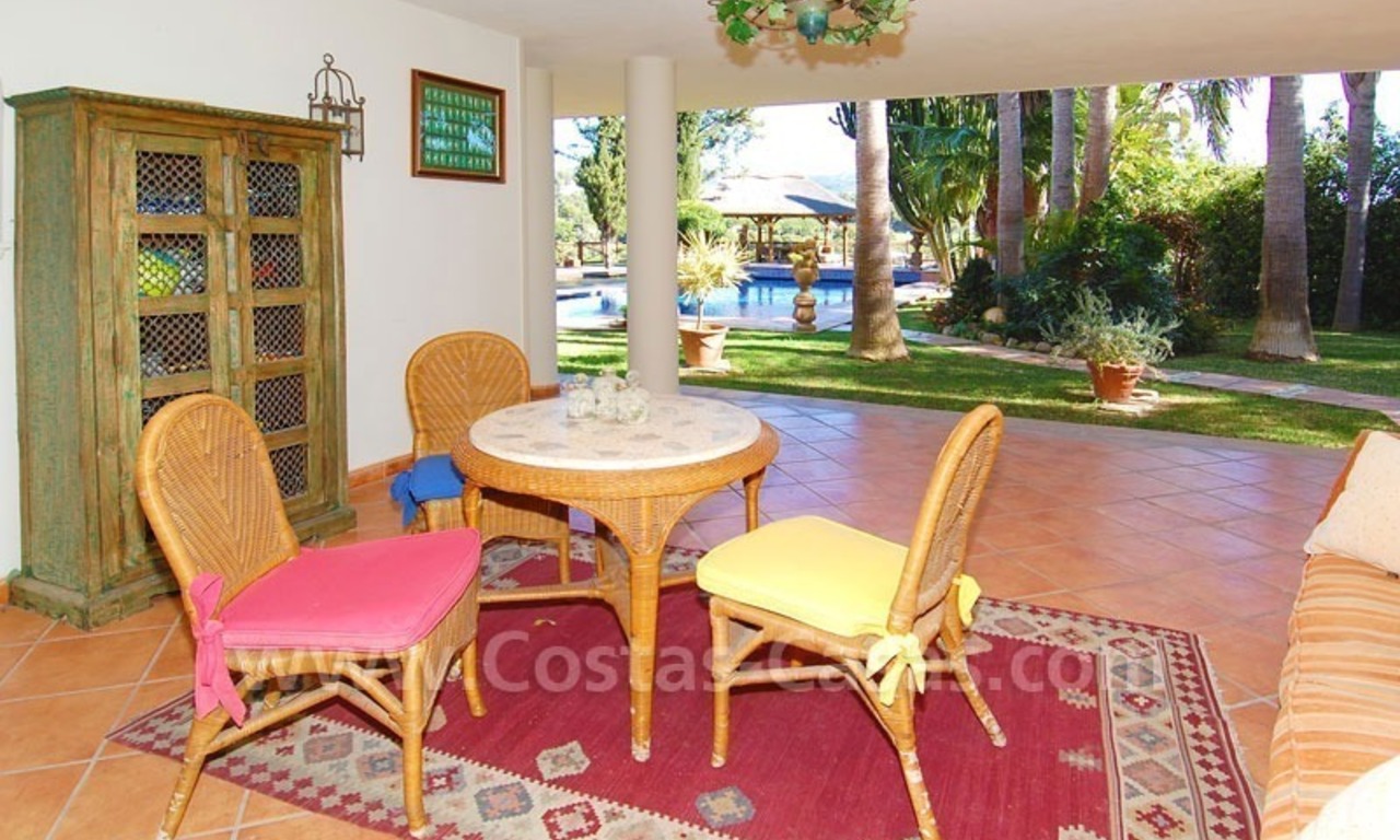 Villa de luxe à vendre dans un complexe en première ligne de golf à Marbella 21