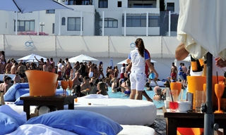 Fête du champagne en Mai Ocean Club Marbella 2