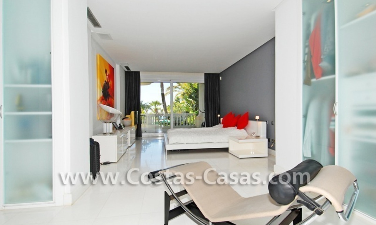 Appartement exclusif en première ligne de plage en vente, nouvelle Mille d' Or, Marbella - Estepona 15