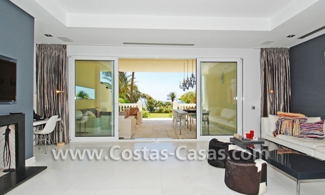 Appartement exclusif en première ligne de plage en vente, nouvelle Mille d' Or, Marbella - Estepona 10
