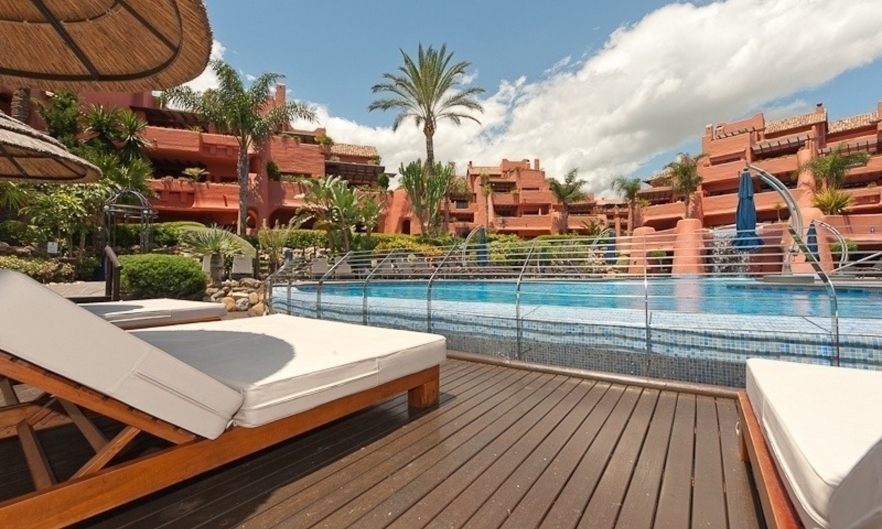 Penthouse de luxe à vendre dans un complexe en première ligne de plage sur la nouvelle Mille d' Or dans la zone entre Marbella et Estepona centre 22