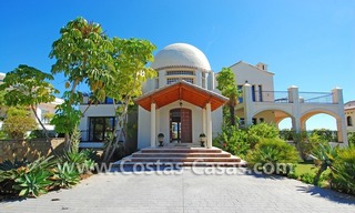 Villa de luxe à vendre, complexe exclusif de golf, Nouvelle Mille d’Or, entre Marbella et Estepona 2