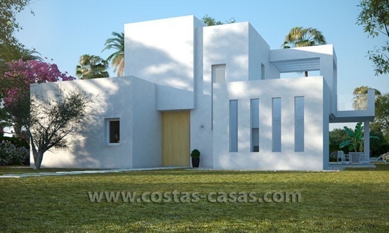 Villa neuve contemporaine avec de grandes terrasses à l’Est de Marbella 2