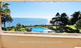 Appartement en bord de mer à vendre, complexe en première ligne de plage, Nouvelle Mille d’Or, Marbella - Estepona 1