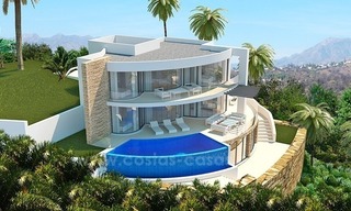 Villas de luxe de style moderne à vendre dans la région de Benahavis - Marbella 0