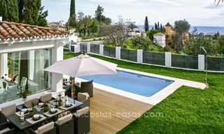Villa à vendre contemporaine avec une superbe vue panoramique sur la mer à Marbella 2