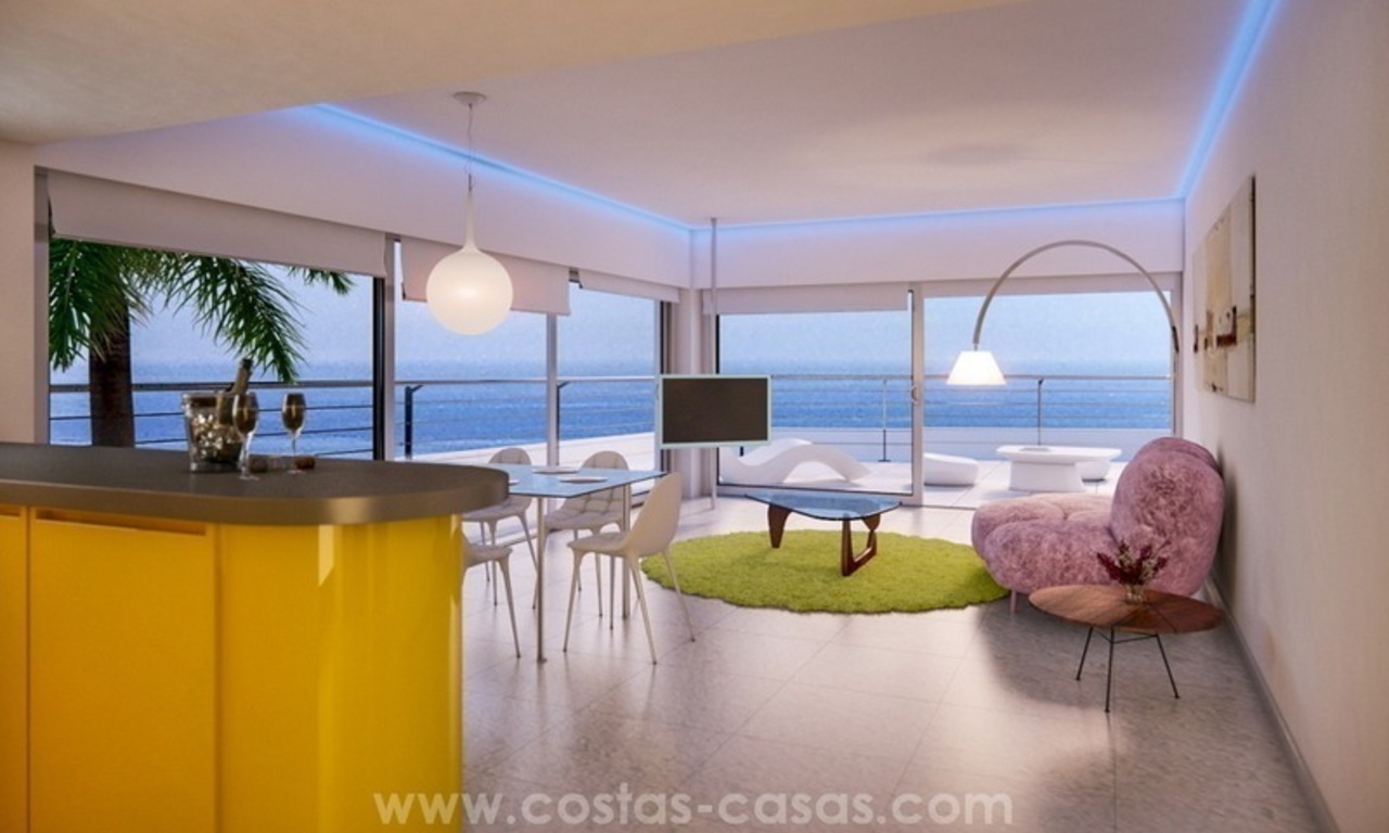 Penthouses et appartements de luxe modernes à vendre à Benalmadena, Costa del Sol 4