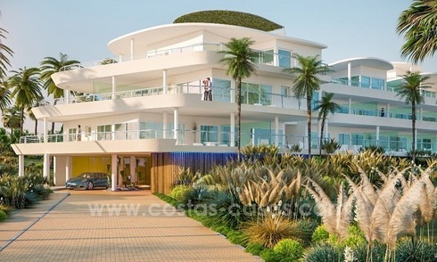 Penthouses et appartements de luxe modernes à vendre à Benalmadena, Costa del Sol 