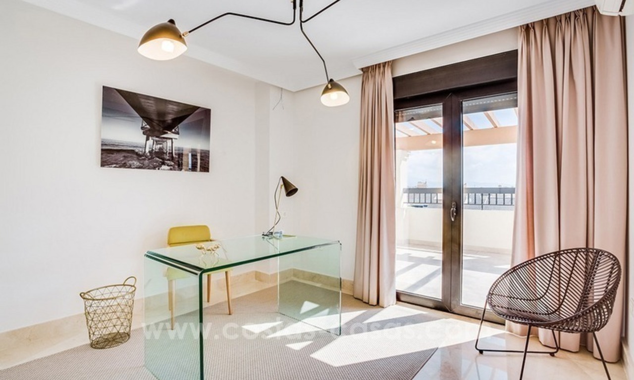 Grand appartement de coin en vente avec vues mer et montagne au coeur de San Pedro, Marbella 14