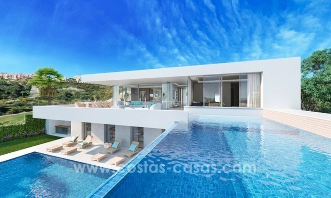 Nouvelle villa moderne de golf à vendre à Nueva Andalucía, Marbella 5