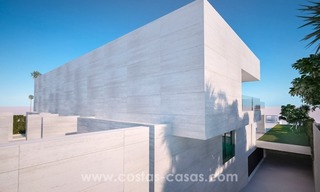 Villa contemporaine nouvellement construite en première ligne de plage à vendre, Nouvelle Mille d’Or, Marbella - Estepona 4