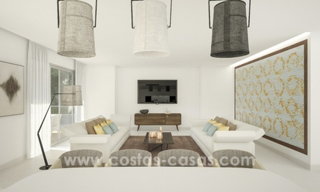 Villas modernes neuves de design à vendre à Guadalmina Baja, Marbella 7