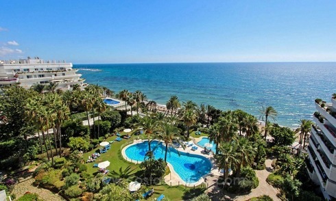 Opportunité:à vendre en Gran Marbella: Fantastique appartement en première ligne de plage 