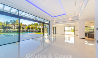 Villas de plage et de golf modernes de design à vendre à Guadalmina, Marbella 29012 