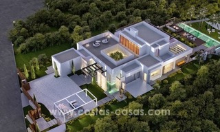 Superbe villa moderne en première ligne de golf, à vendre à Benahavis -Marbella 0