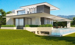 2 Villas modernes à vendre sur la Mille d’Or, Marbella 1
