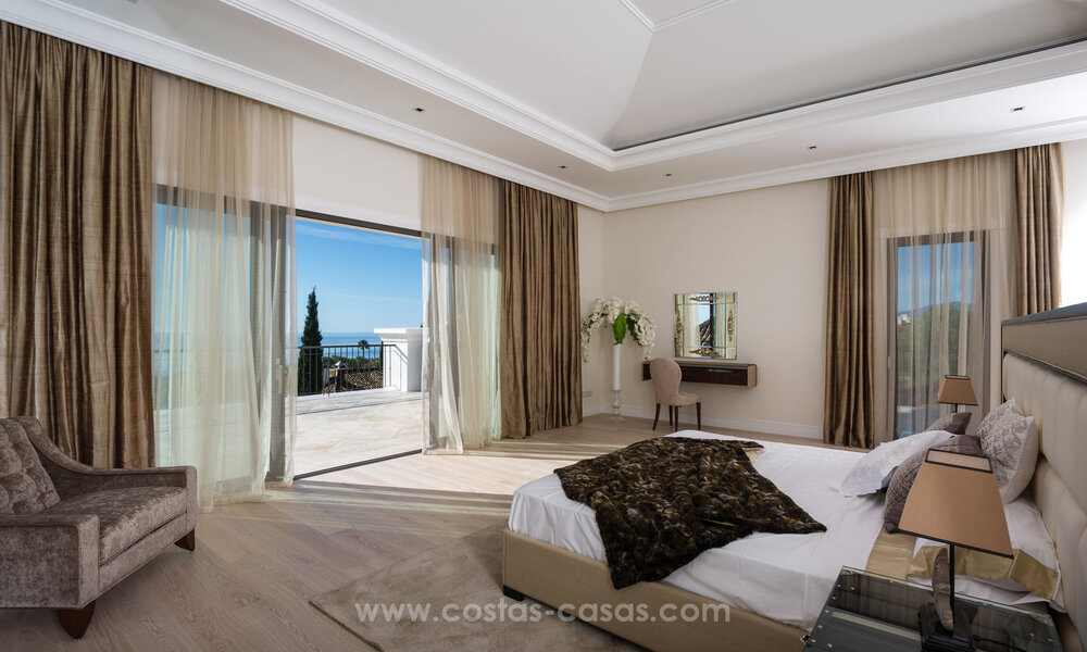 Magnifique villa de luxe avec vue panoramique sur la mer à Sierra Blanca sur le Golden Mile de Marbella 41547