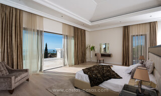 Magnifique villa de luxe avec vue panoramique sur la mer à Sierra Blanca sur le Golden Mile de Marbella 41547 