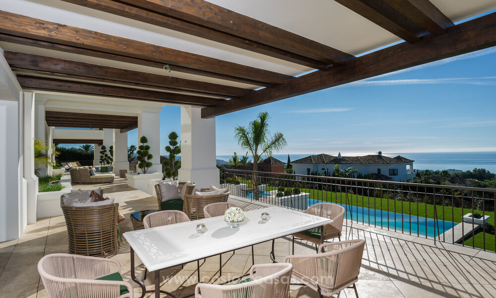 Magnifique villa de luxe avec vue panoramique sur la mer à Sierra Blanca sur le Golden Mile de Marbella 41552