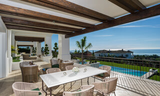 Magnifique villa de luxe avec vue panoramique sur la mer à Sierra Blanca sur le Golden Mile de Marbella 41552 