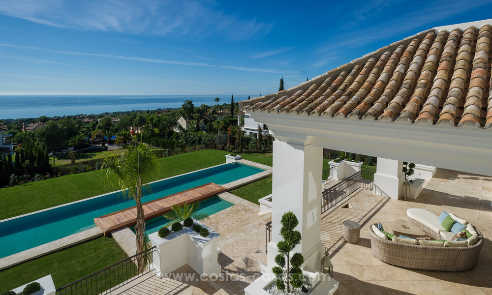 Magnifique villa de luxe avec vue panoramique sur la mer à Sierra Blanca sur le Golden Mile de Marbella 41554