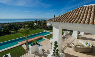 Magnifique villa de luxe avec vue panoramique sur la mer à Sierra Blanca sur le Golden Mile de Marbella 41554 