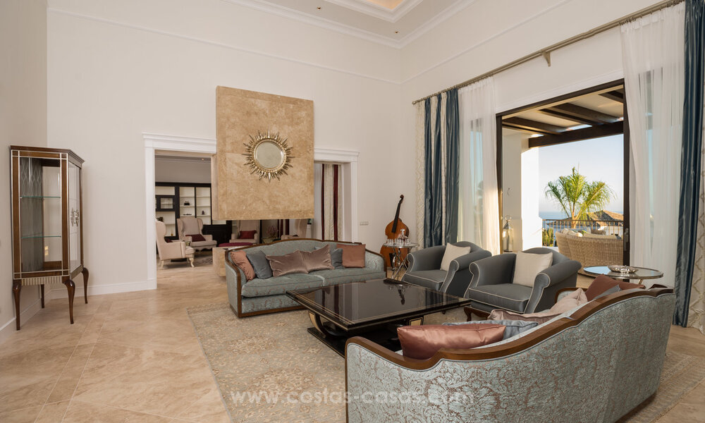 Magnifique villa de luxe avec vue panoramique sur la mer à Sierra Blanca sur le Golden Mile de Marbella 41559