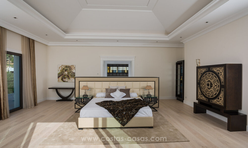 Magnifique villa de luxe avec vue panoramique sur la mer à Sierra Blanca sur le Golden Mile de Marbella 41563