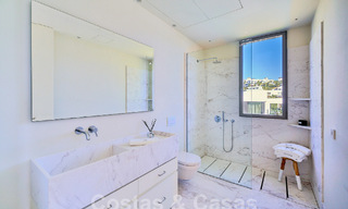 Villa de luxe moderne et contemporaine avec vue sur la mer à vendre, prêt à emménager, Benahavis, Marbella 58510 