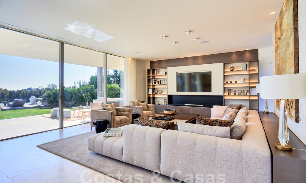 Villa de luxe moderne et contemporaine avec vue sur la mer à vendre, prêt à emménager, Benahavis, Marbella 58511