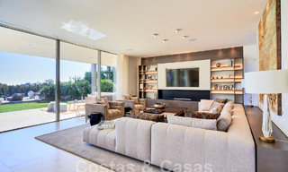 Villa de luxe moderne et contemporaine avec vue sur la mer à vendre, prêt à emménager, Benahavis, Marbella 58511 