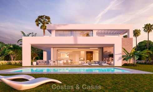 Villas de luxe, modernes à vendre dans un nouveau développement à Mijas, Costa del Sol 4063