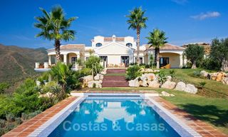 Villa exclusive à vendre, avec vue sur mer à un complexe exclusif dans la région de Marbella - Benahavis 22351 