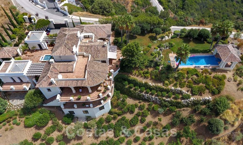 Villa exclusive à vendre, avec vue sur mer à un complexe exclusif dans la région de Marbella - Benahavis 22384