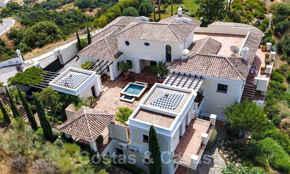 Villa exclusive à vendre, avec vue sur mer à un complexe exclusif dans la région de Marbella - Benahavis 22385