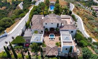 Villa exclusive à vendre, avec vue sur mer à un complexe exclusif dans la région de Marbella - Benahavis 22386 