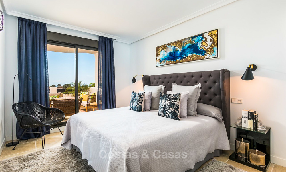 Appartements à vendre dans un complexe de golf de style méditerranéen, entre Marbella et Estepona 4473
