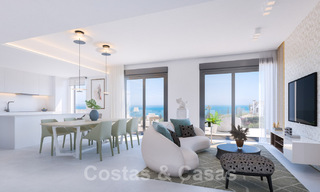 Nouveaux appartements passifs modernes dans une station balnéaire 5 étoiles à vendre à Marbella avec une vue imprenable sur la mer 29181 
