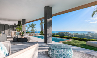 Nouveaux appartements passifs modernes dans une station balnéaire 5 étoiles à vendre à Marbella avec une vue imprenable sur la mer 51387 
