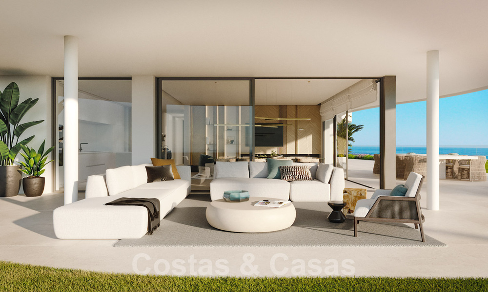 Nouveaux appartements de luxe de style contemporains à vendre avec vue extraordinaire sur la mer, le golf et la montagne - Benahavis, Marbella 37304