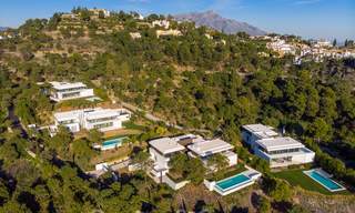 Nouvelles villas de luxe contemporaines à vendre, situé dans une urbanisation exclusive, vue mer à Benahavis - Marbella 21656 