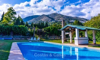 Une offre unique ! Belle propriété de campagne de 5 villas sur un grand terrain à vendre, avec de superbes vues sur la mer - Mijas, Costa del Sol 9069 