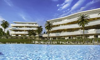 Appartements contemporains avec vue sur mer à vendre, dans un complexe avec une excellente infrastructure - Fuengirola, Costa del Sol 14858 
