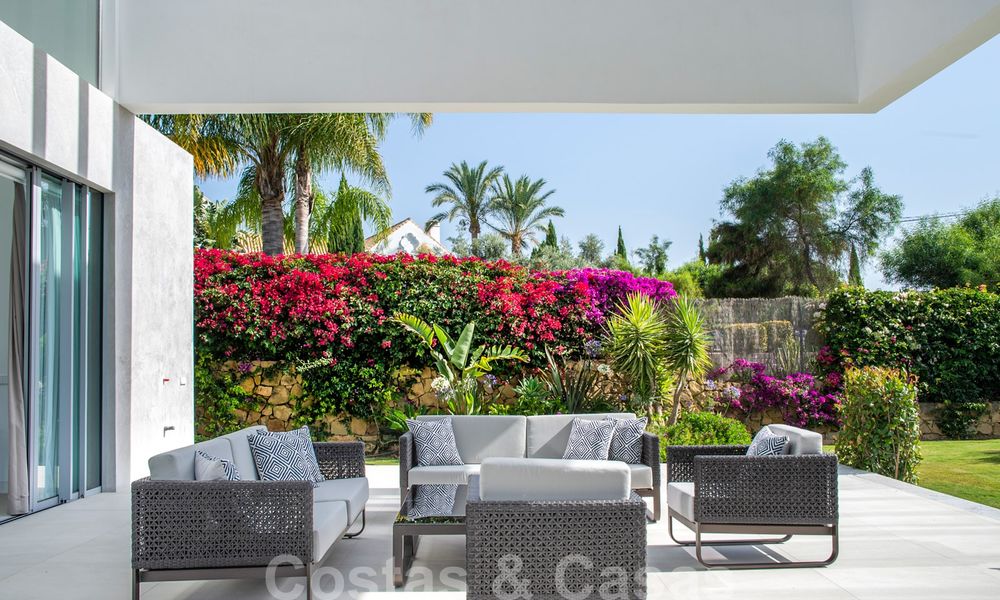 Villa de luxe contemporaine, neuve, avec vue panoramique sur la mer à vendre, dans un complexe de golf exclusif, Benahavis - Marbella 26516